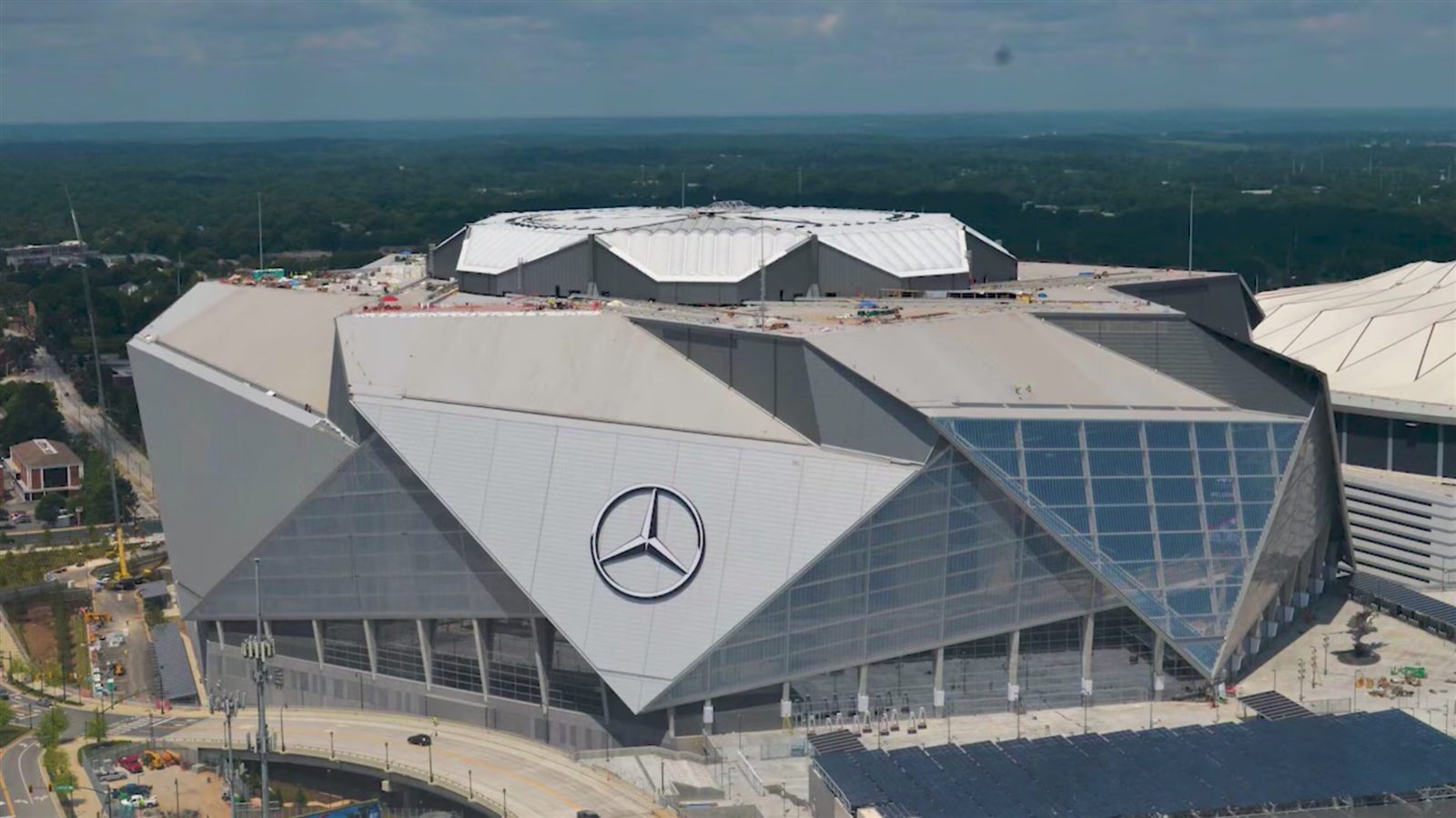 Mercedes-Benz Stadium, em Atlanta, palco da semifinal Inglaterra x Argentina na Copa de 2026
