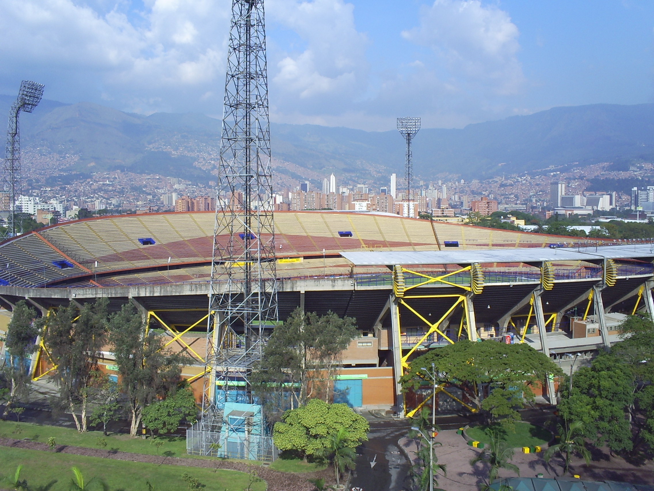 Estádio Atanasio Girardot, em Medellín, na Colômbia