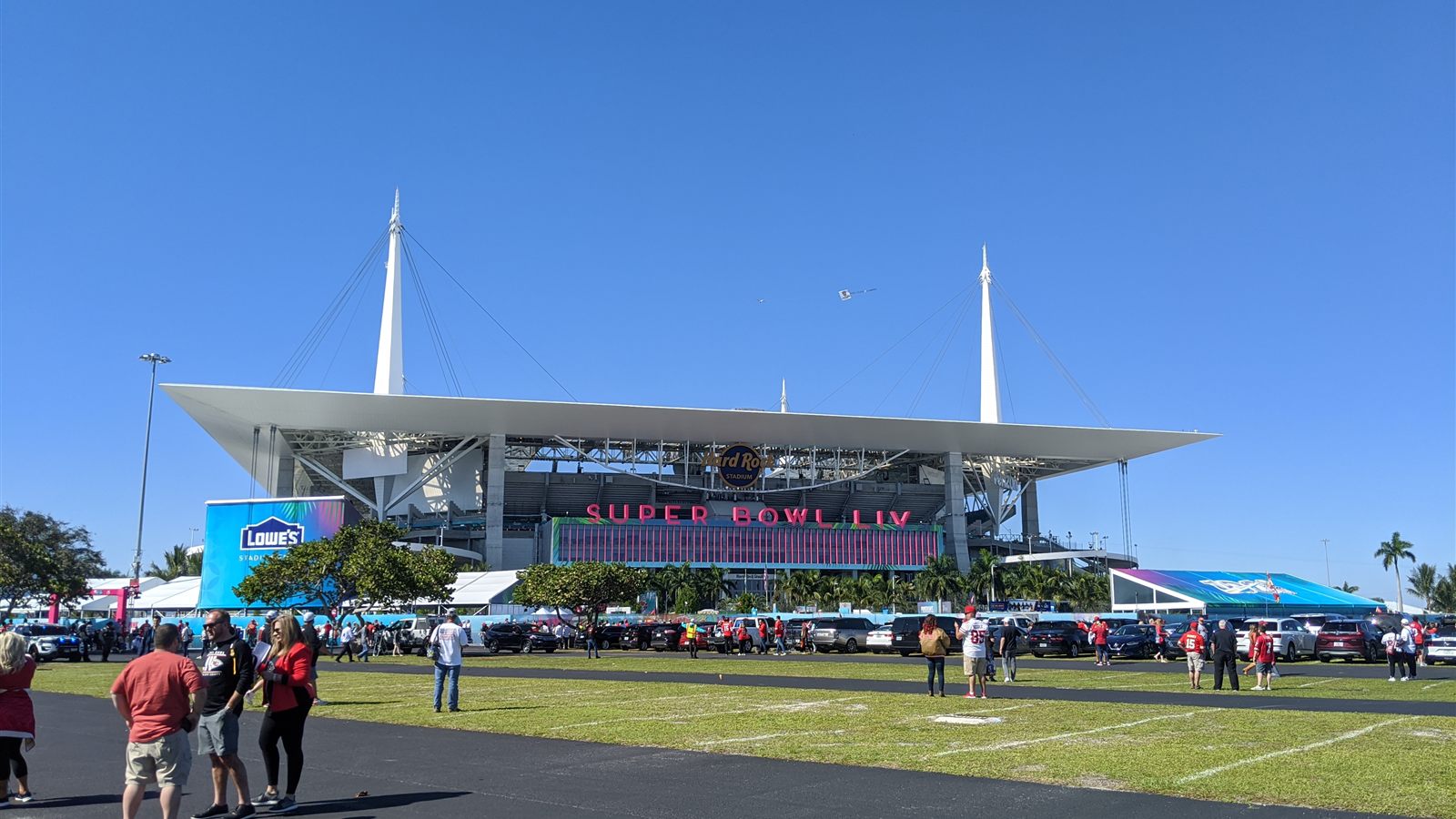 Hard Rock Stadium, em Miami Gardens, palco de Noruega x Inglaterra nas quartas da Copa de 2026