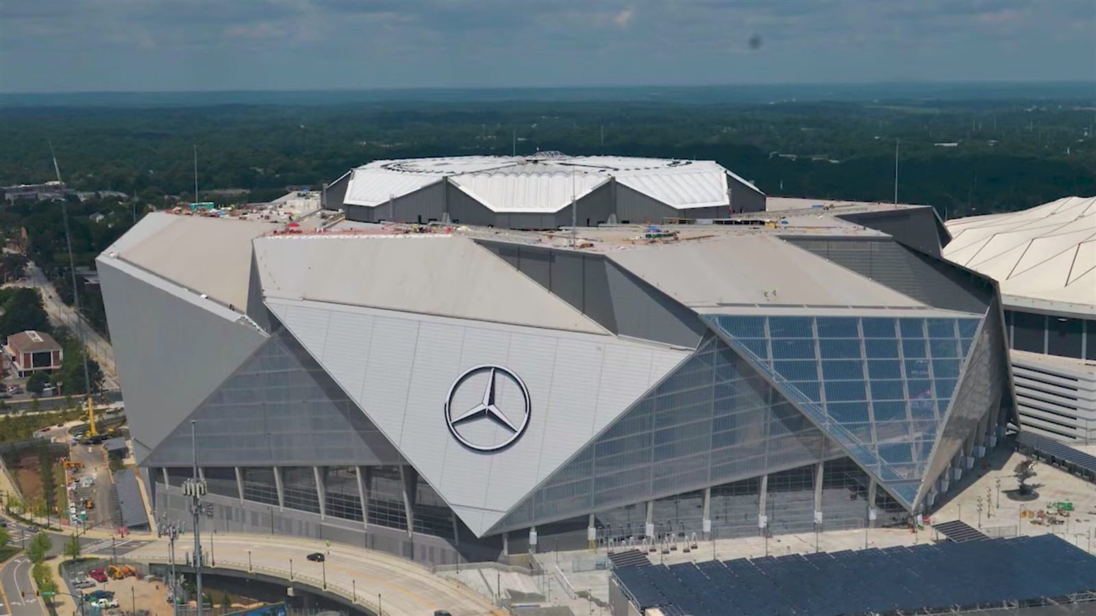 Mercedes-Benz Stadium, em Atlanta, palco da semifinal Inglaterra x Argentina na Copa de 2026